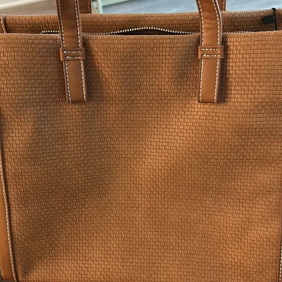 Streetlevel camel brown tote/work bag - Picture 6 of 6